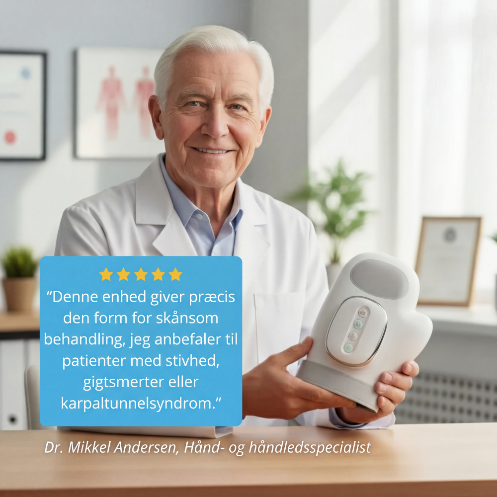 Håndmassager til gigt, karpaltunnelsyndrom & ledsmerter
