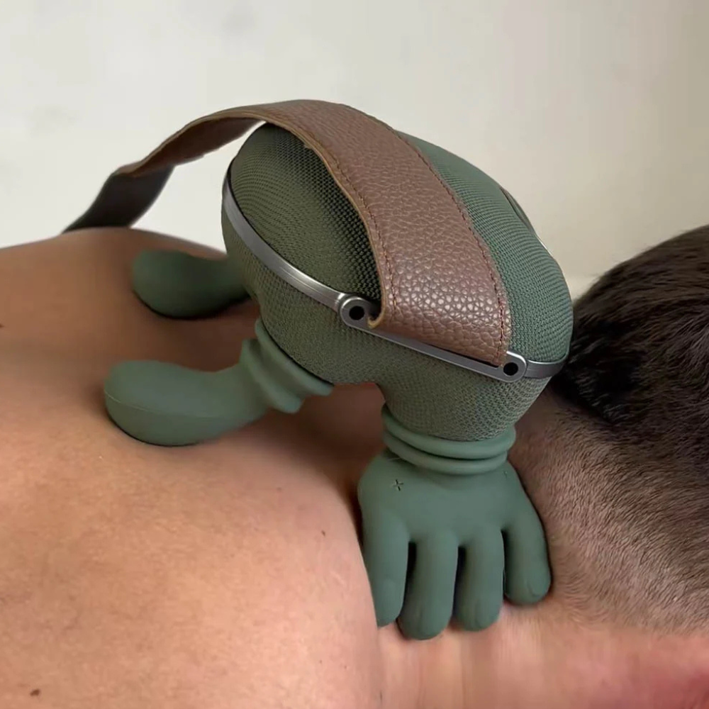Shiatsu nakke- og rygmassager