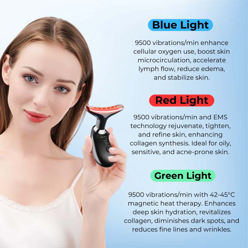 Multifunktionel ansigtsmassager