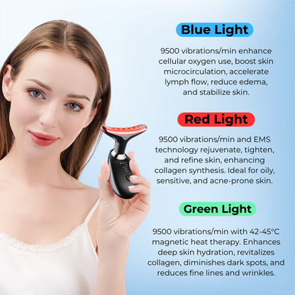 Multifunktionel ansigtsmassager