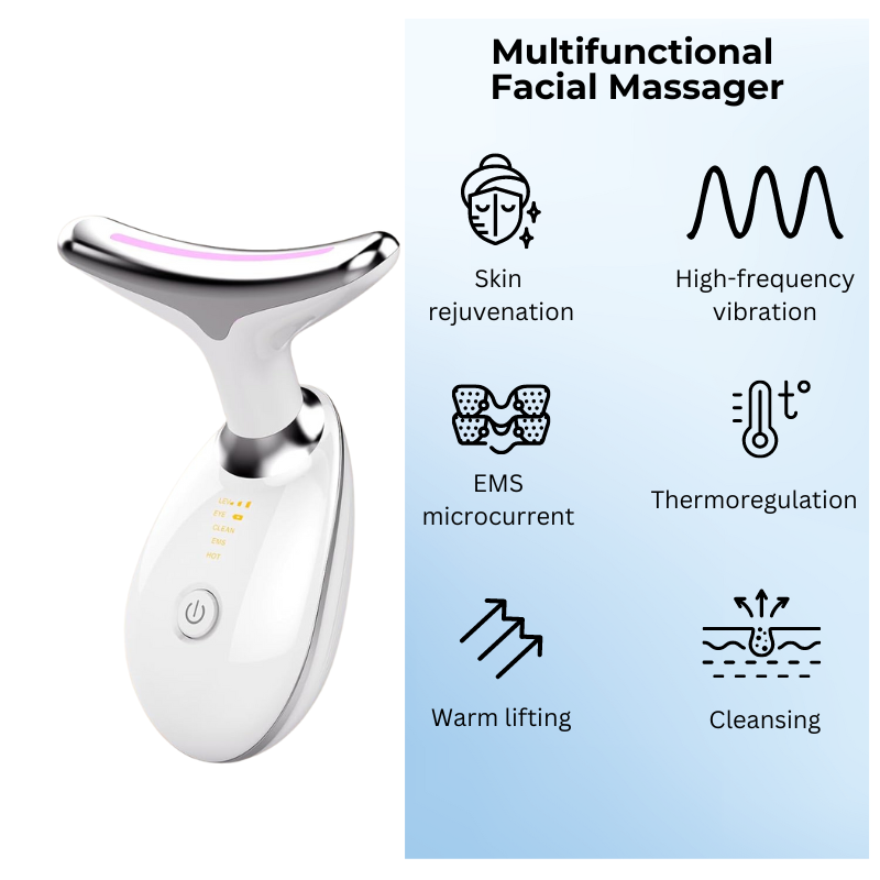 Multifunktionel ansigtsmassager