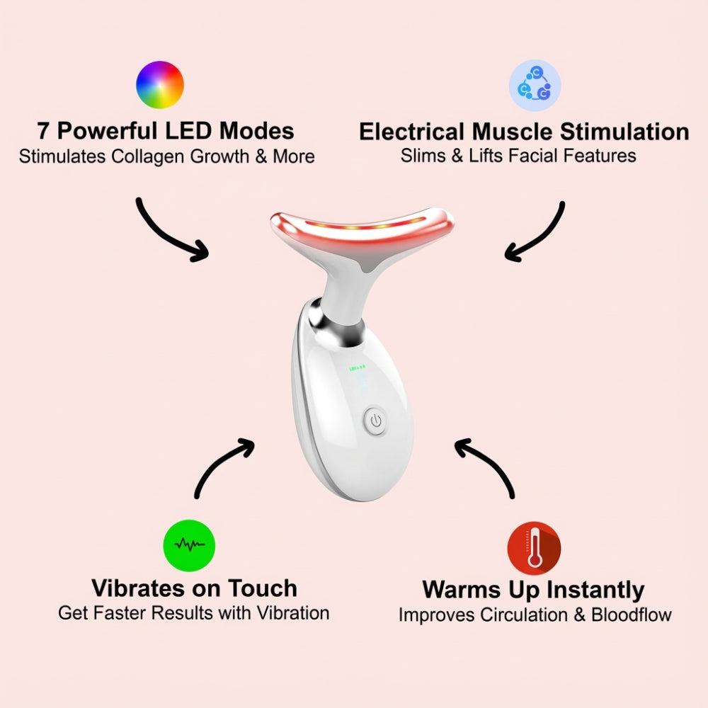 Nuuria™ - Multifunctional 7-in-1 Facial & Neck Massager
