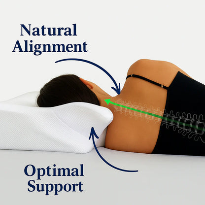 Ortopædisk nakkepude med memory foam til søvn og støtte