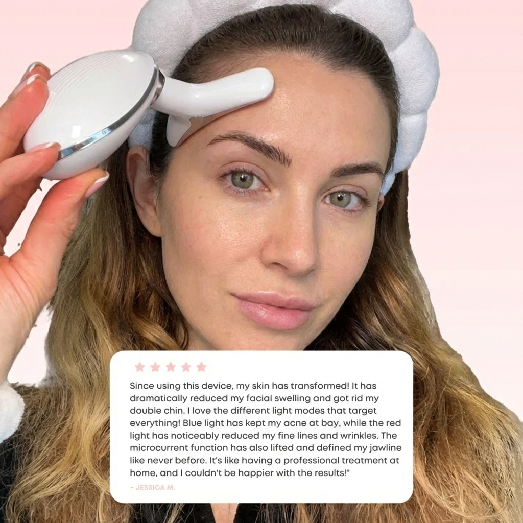 Nuuria™ - Multifunctional 7-in-1 Facial & Neck Massager