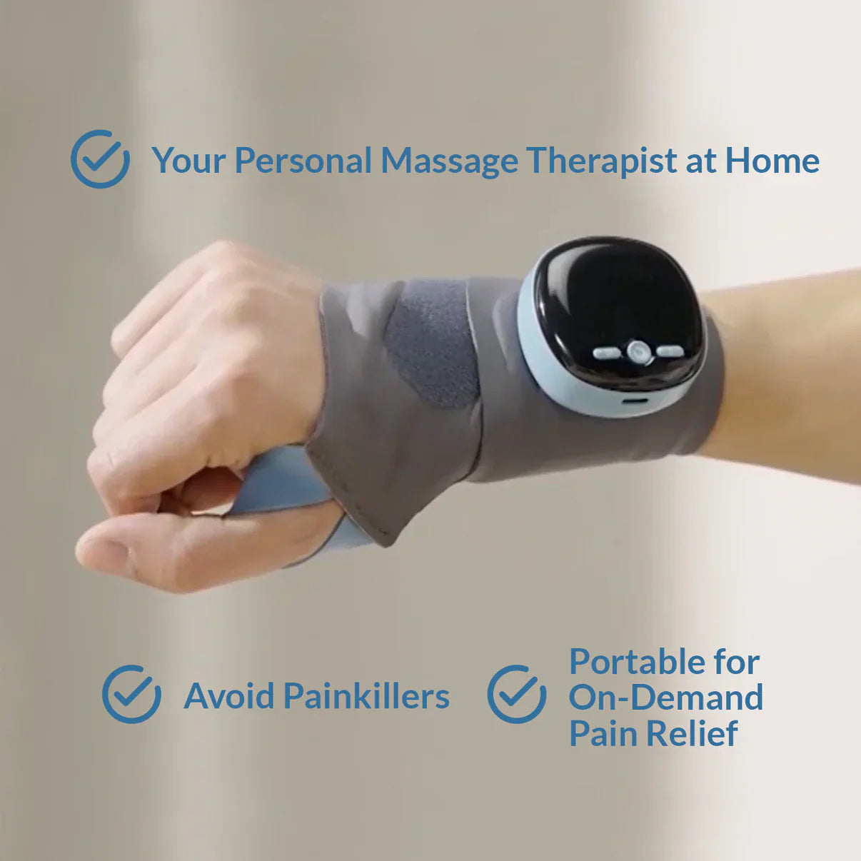 Nuuria™ - Smart EMS & Varmeterapi til Håndled